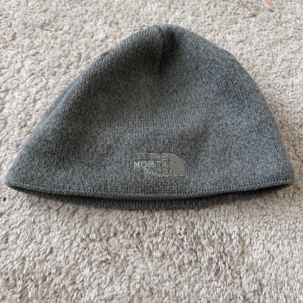 The North Face Knit Beanie Hat Logo Unisex Adult One Size Winter Gear Outdoor